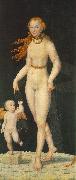 CRANACH, Lucas the Younger Venus and Amor fghe Spain oil painting artist
